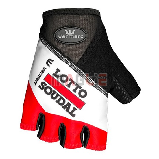 2018 Lotto Soudal Guanti Corti Ciclismo